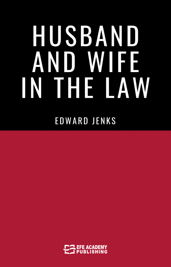 Husband And Wife In The Law Husband And Wife In The Law
