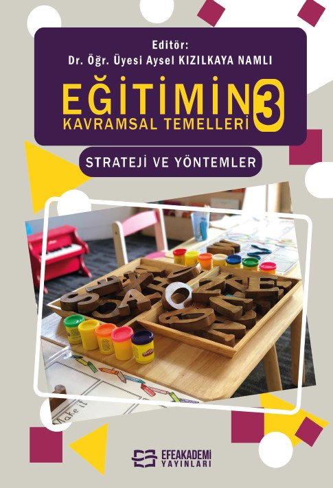 Eğitimin Kavramsal Temelleri 3 Strateji ve Yöntemler Eğitimin Kavramsal Temelleri 3 Strateji ve Yöntemler