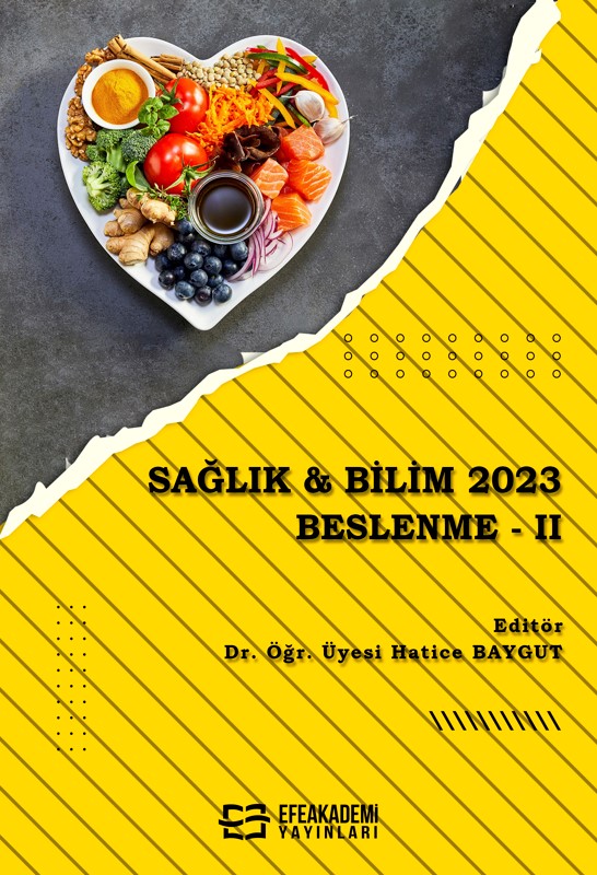 SAĞLIK & BİLİM 2023: Beslenme-II SAĞLIK & BİLİM 2023: Beslenme-II