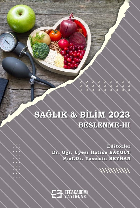 SAĞLIK & BİLİM 2023: Beslenme-III SAĞLIK & BİLİM 2023: Beslenme-III
