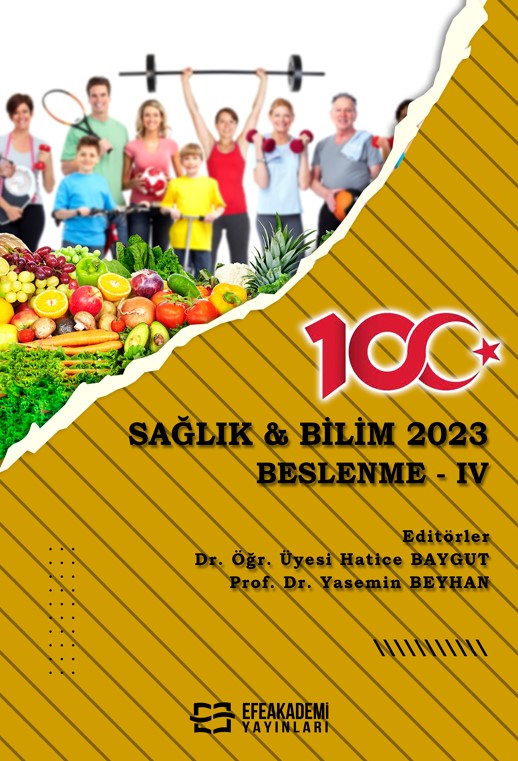 SAĞLIK & BİLİM 2023 BESLENME-IV SAĞLIK & BİLİM 2023 BESLENME-IV