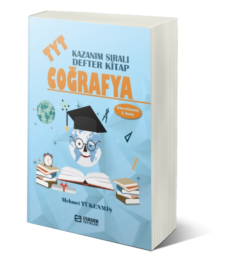 TYT Coğrafya Kazanım Sıralı Defter Kitap