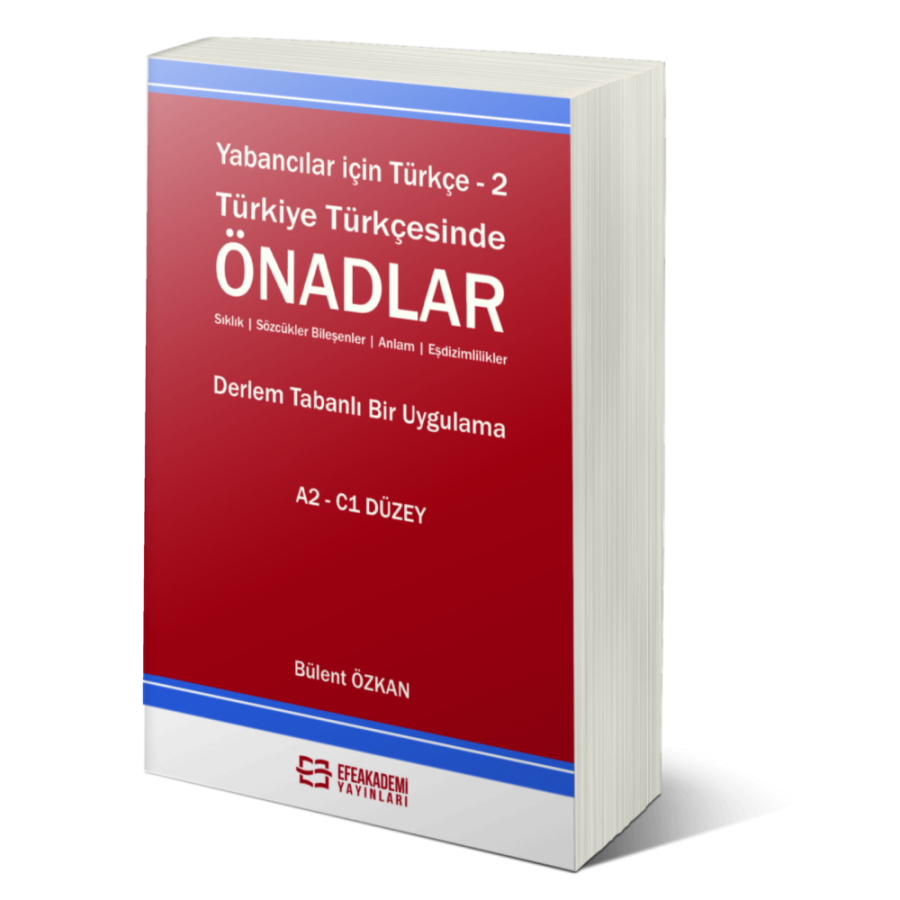 Yabancılar İçin Türkçe - 2 Türkiye Türkçesinde Önadlar